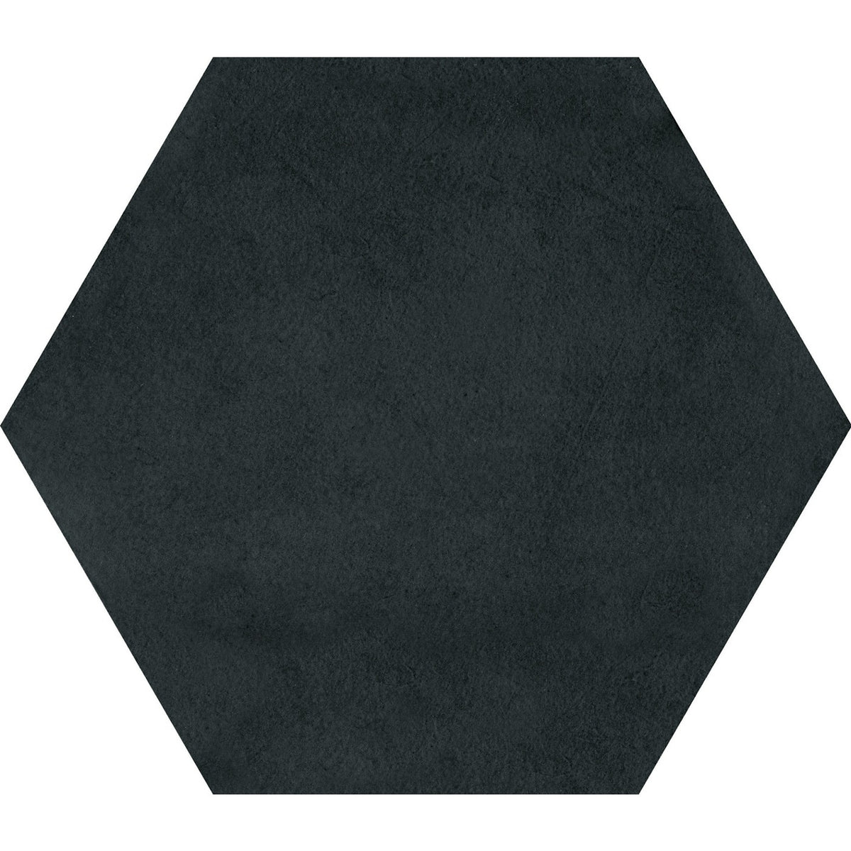 Daltile Bee Hive Medley Black hexagon tile