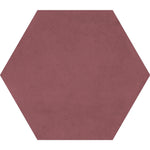 Daltile Bee Hive Medley Marsala hexagon tile