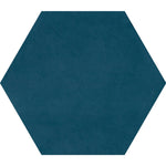 Daltile Bee Hive Medley Blue hexagon tile