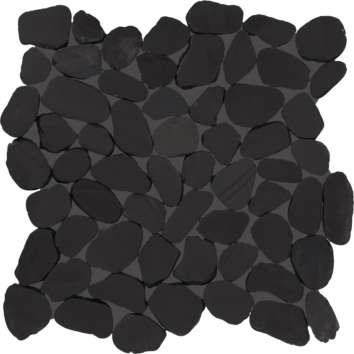 Daltile Pebble Oasis Stark (PB23) natural stone pebble mosaic