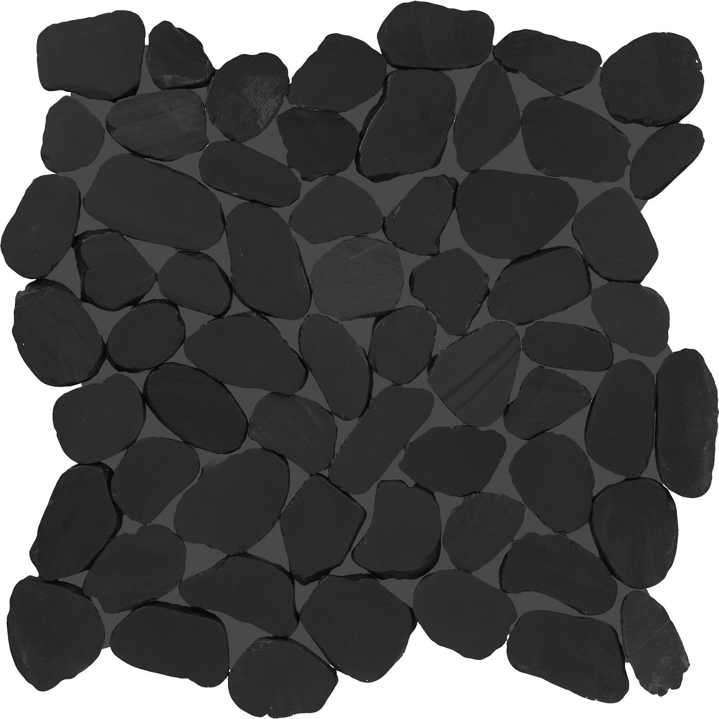 Daltile Pebble Oasis Stark (PB23) natural stone pebble mosaic