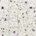 Daltile Poke Cloud Flecks matte ceramic mosaic