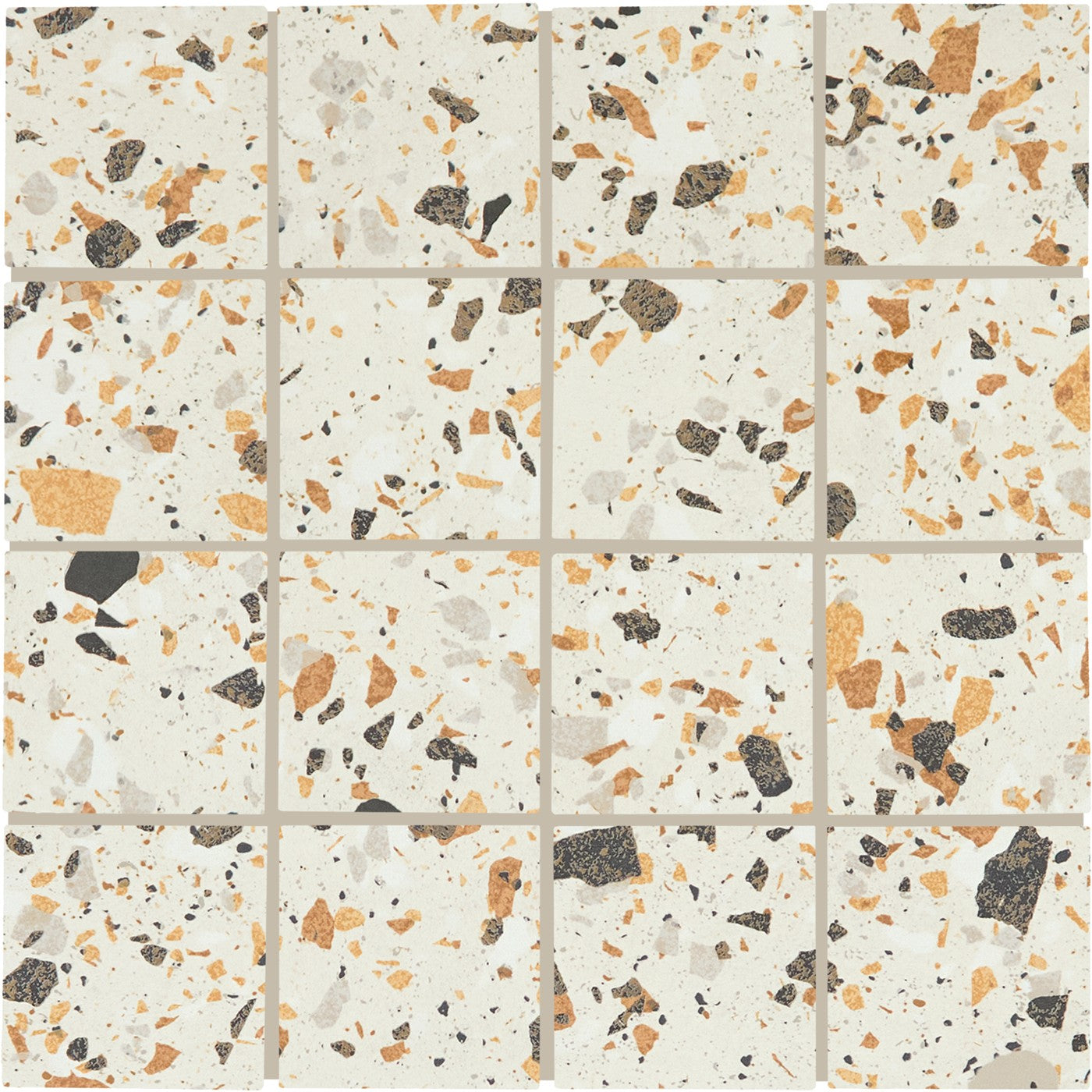Daltile Poke Confetti Flecks matte ceramic mosaic