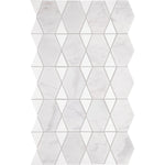 Perfit Mosaix Saran White & Thassos Reverse marble mosaic