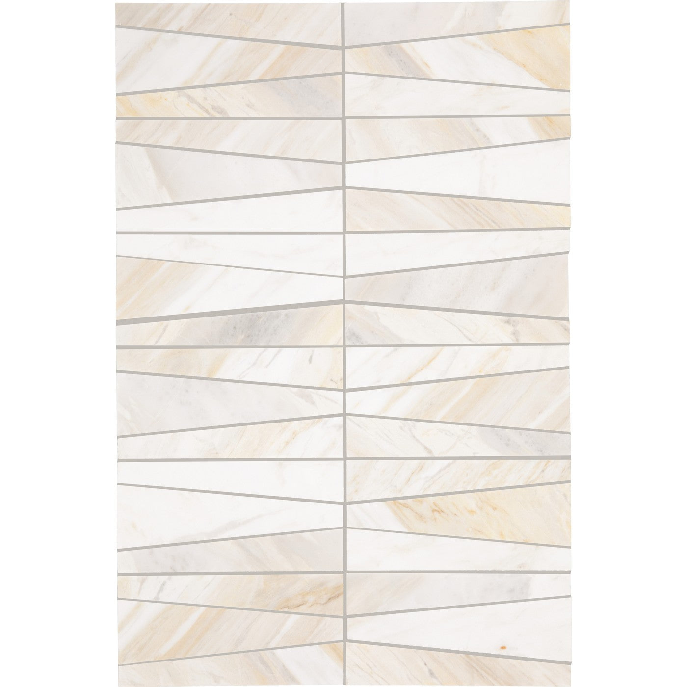 Perfit Mosaix Namaste Trapezoid marble mosaic