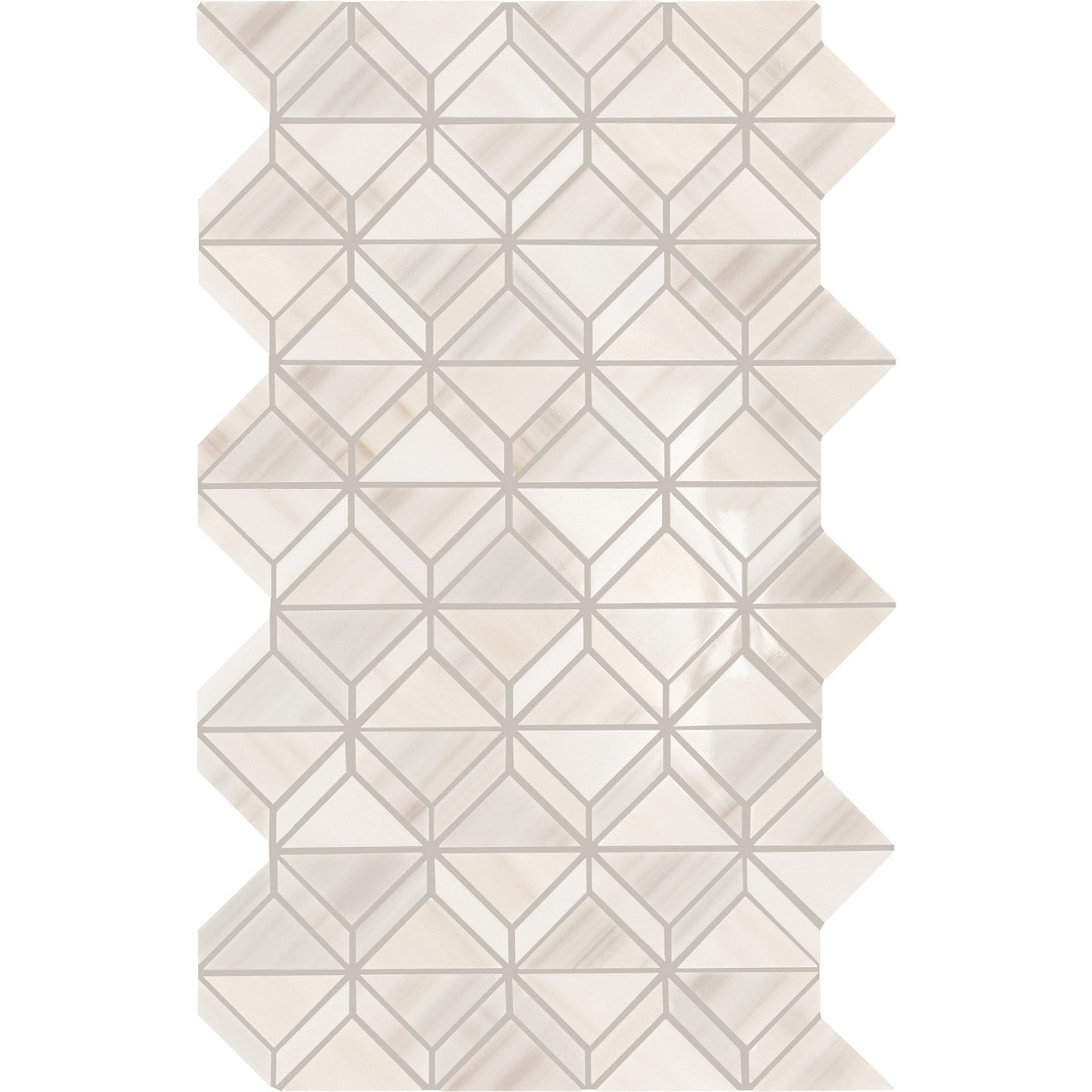 Perfit Mosaix Patagonia White Fantasy marble mosaic