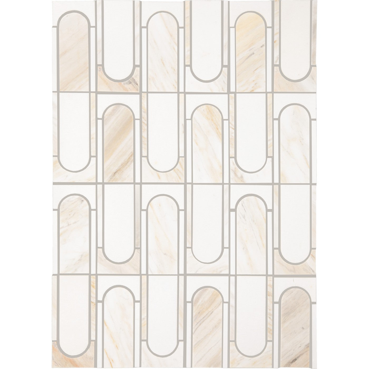 Perfit Mosaix Namaste & Thassos Capsule marble mosaic