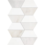 Perfit Mosaix Paradise & Thassos Half Hex marble mosaic