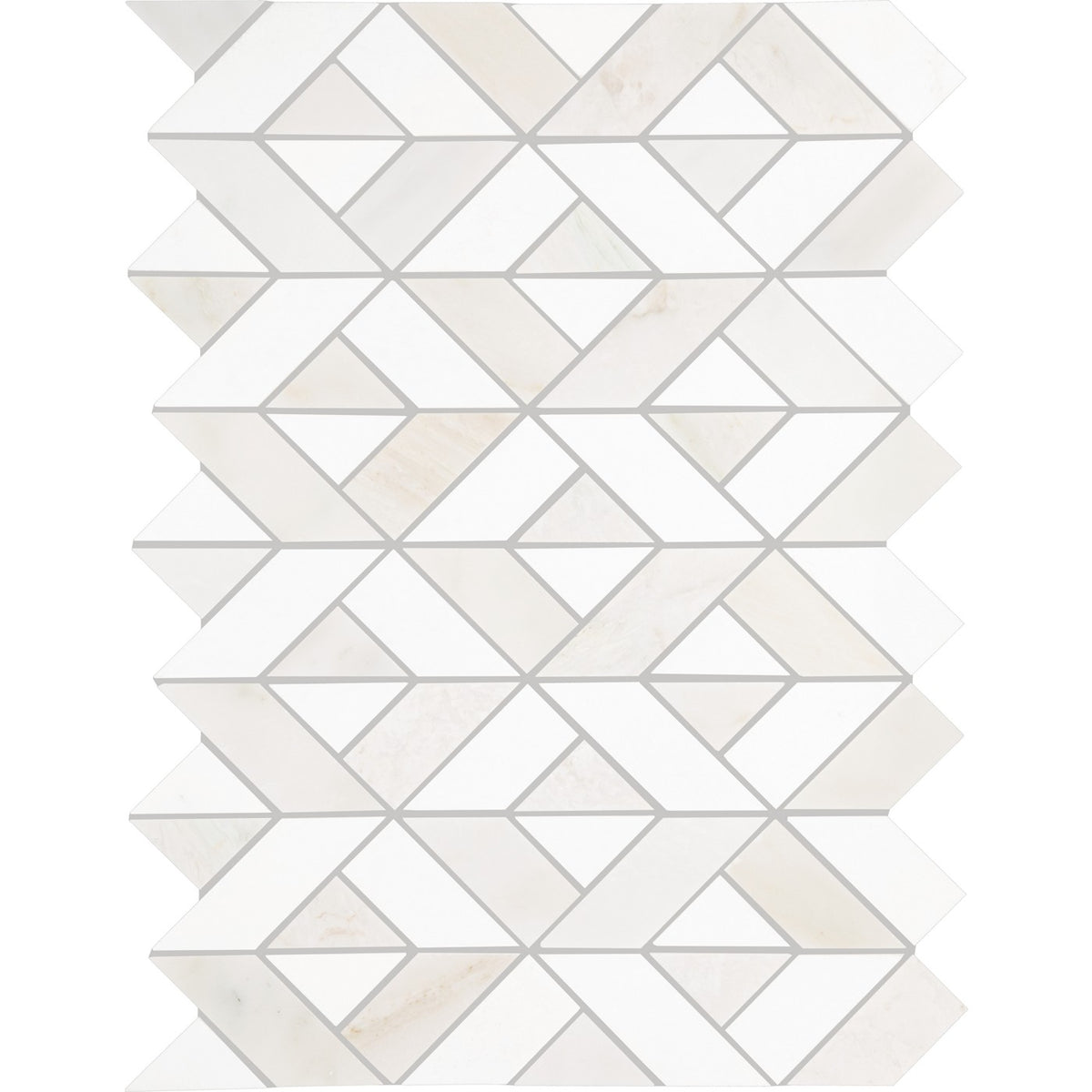 Perfit Mosaix Paradise & Thassos Swivel marble mosaic