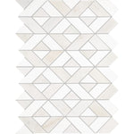 Perfit Mosaix Paradise & Thassos Swivel marble mosaic
