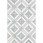 Perfit Mosaix Grey Palissandro & Thassos Maze marble mosaic