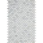 Perfit Mosaix Grey Palissandro Brick Joint marble mosaic