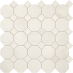 Daltile Relicca Pristine octagon-dot mosaic