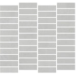Daltile Rigid Clay Rock 1″×3″ matte ceramic mosaic