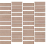 Daltile Rigid Clay Brick 1″×3″ matte ceramic mosaic