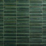 Daltile Remedy Herbal 2″×10″ glossy fluted glazed porcelain wall tile