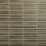 Daltile Remedy Antidote 2″×10″ glossy fluted glazed porcelain wall tile