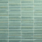 Daltile Remedy Vitality 2″×10″ glossy fluted glazed porcelain wall tile