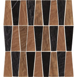 Daltile Regal Pendant mosaic in Pharaoh Onyx