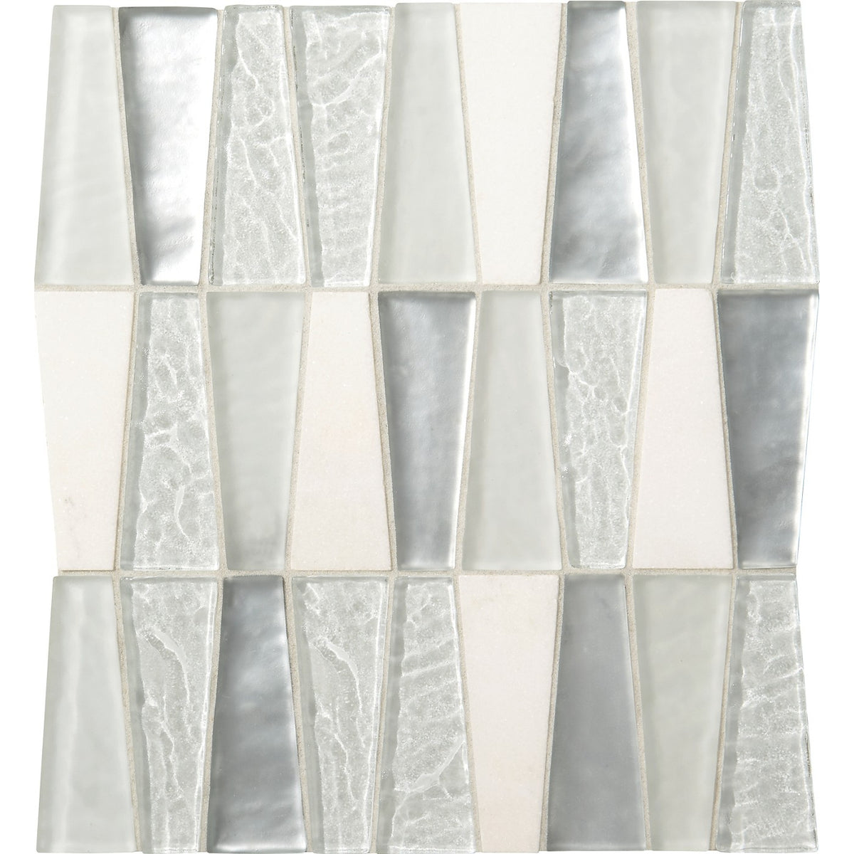 Daltile Regal Pendant mosaic in Czarina Ice