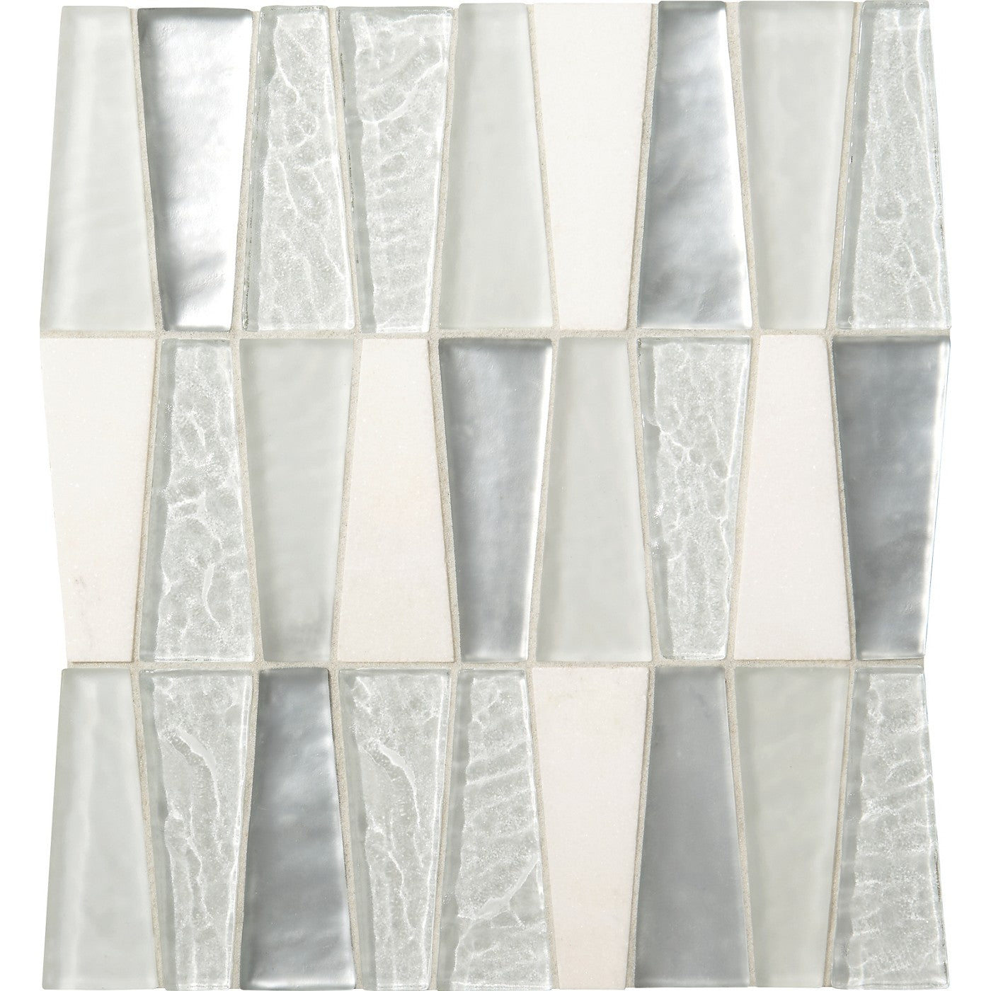 Daltile Regal Pendant mosaic in Czarina Ice