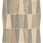 Daltile Regal Pendant mosaic in Aurelian Empress
