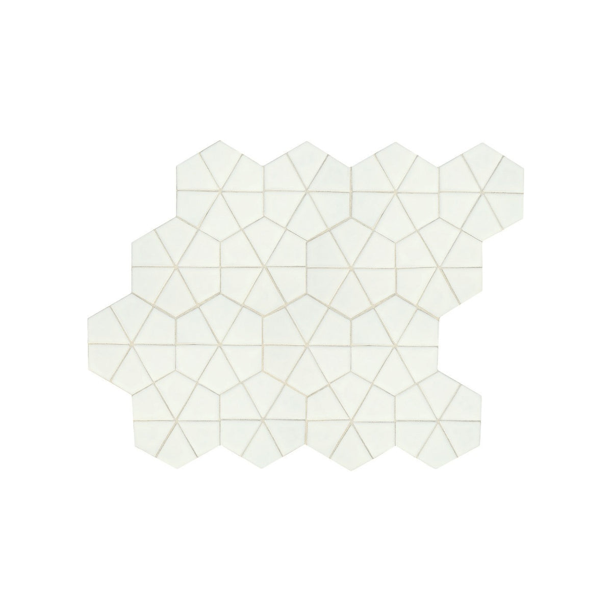 Daltile Revalia Remix Kaleidoscope White