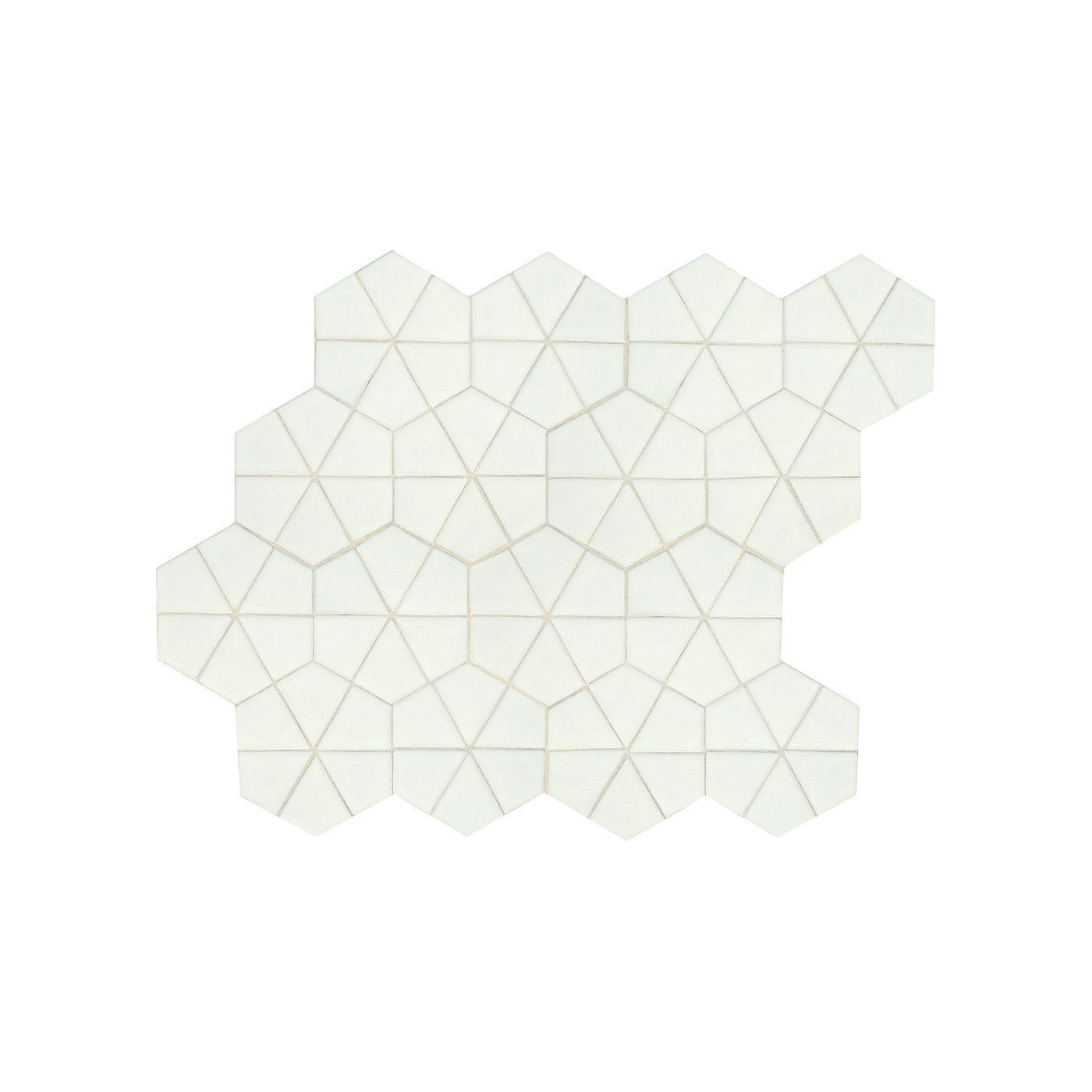 Daltile Revalia Remix Kaleidoscope White