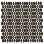 Daltile Statuette glass mosaic in Night Shade