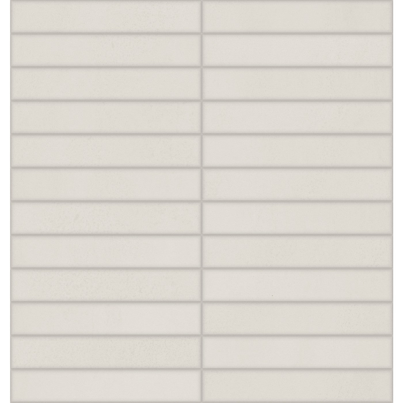 Daltile Synchronic White 1x6 porcelain mosaic
