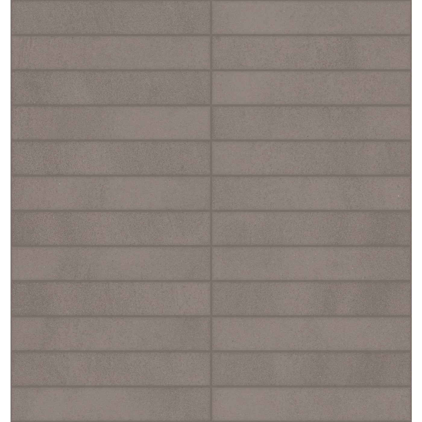 Daltile Synchronic Grey 1x6 porcelain mosaic