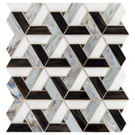 Daltile Vivify glass mosaic in Midnight Dream