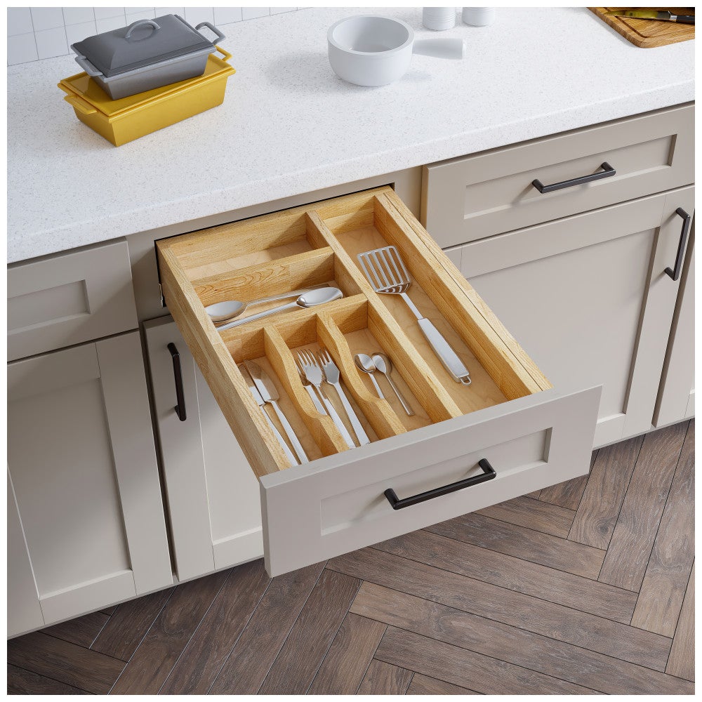Adjustable Cutlery Drop-In Drawer Insert