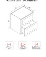 RHC-SIG-W-W2D1818 - Specification Drawing