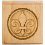 Hardware Resources Carved Wood Accent — FDLROS1ALD