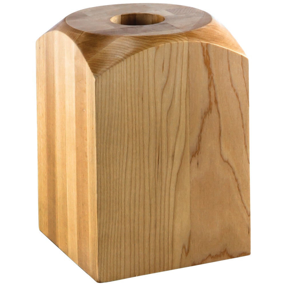 5-1/16" W x 5-1/16" D x 7-1/16" H Cherry Fireplace Column Base