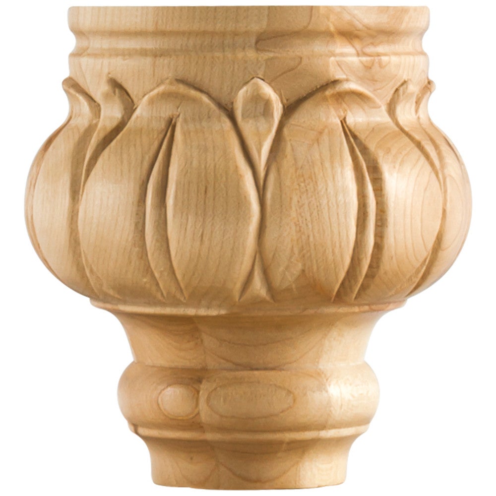 Hardware Resources Carved Wood Accent — LBF45MP