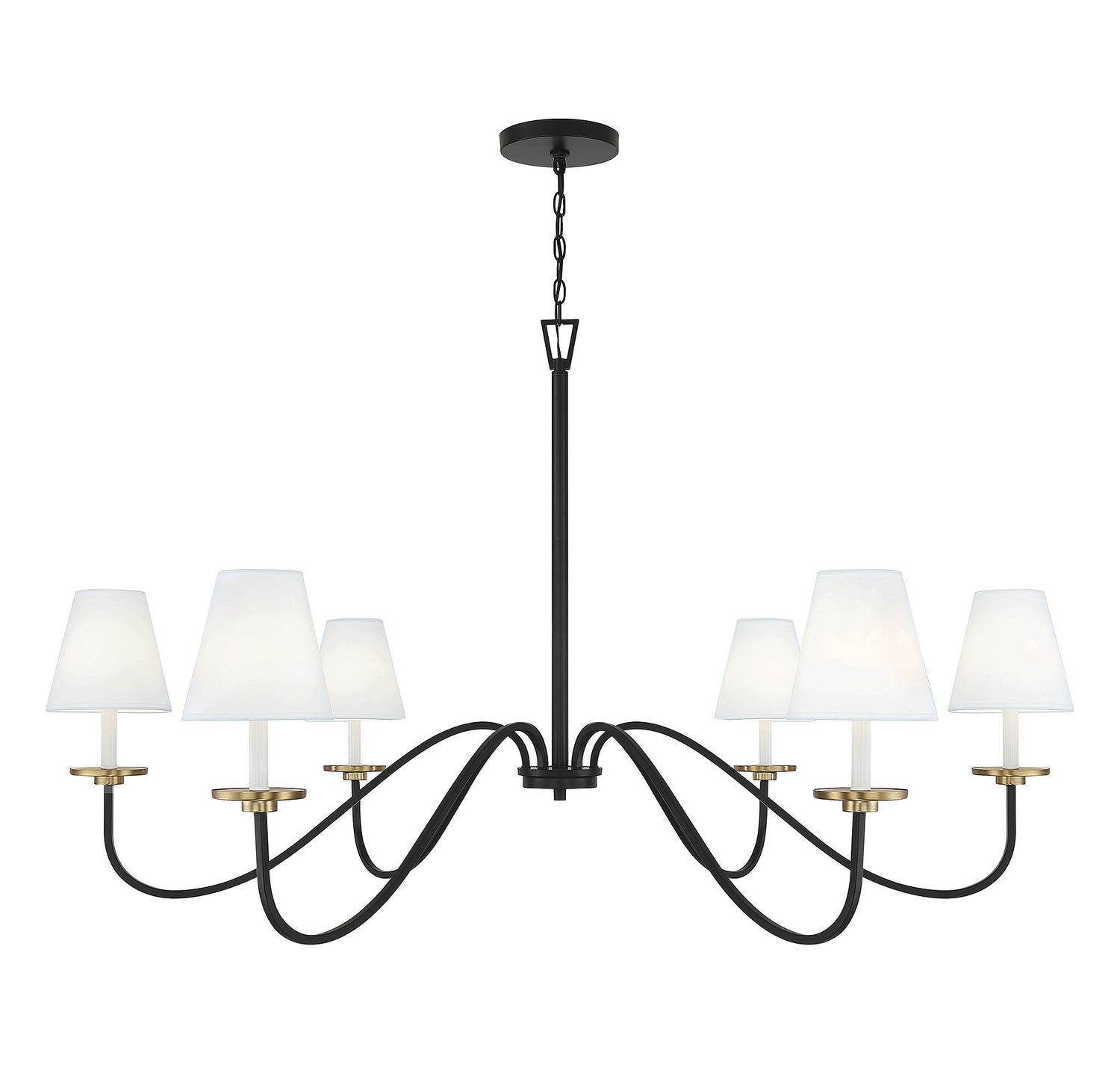 Meridian M100106B 6-Light Chandelier