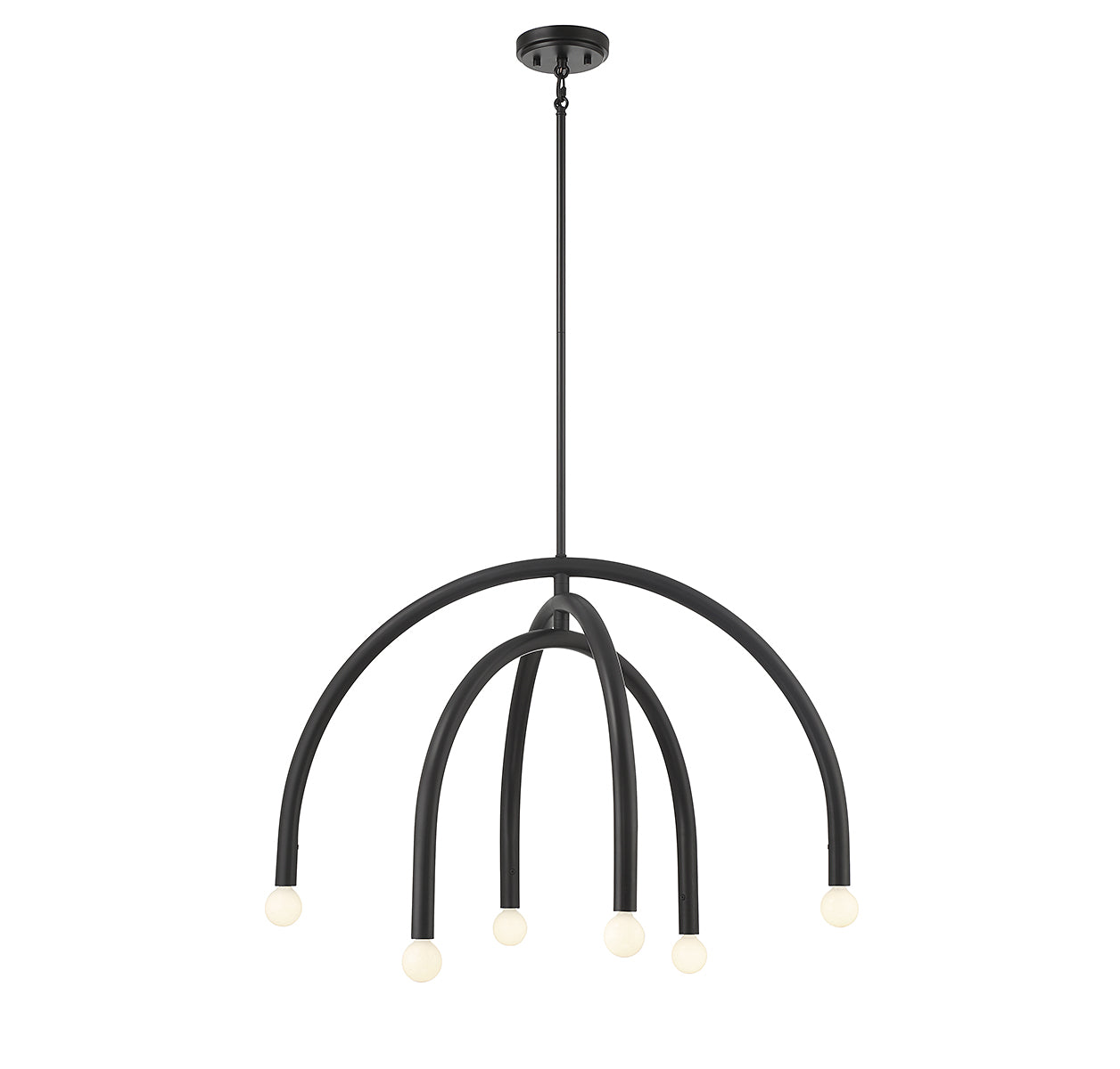 Meridian M100115 6-Light Chandelier