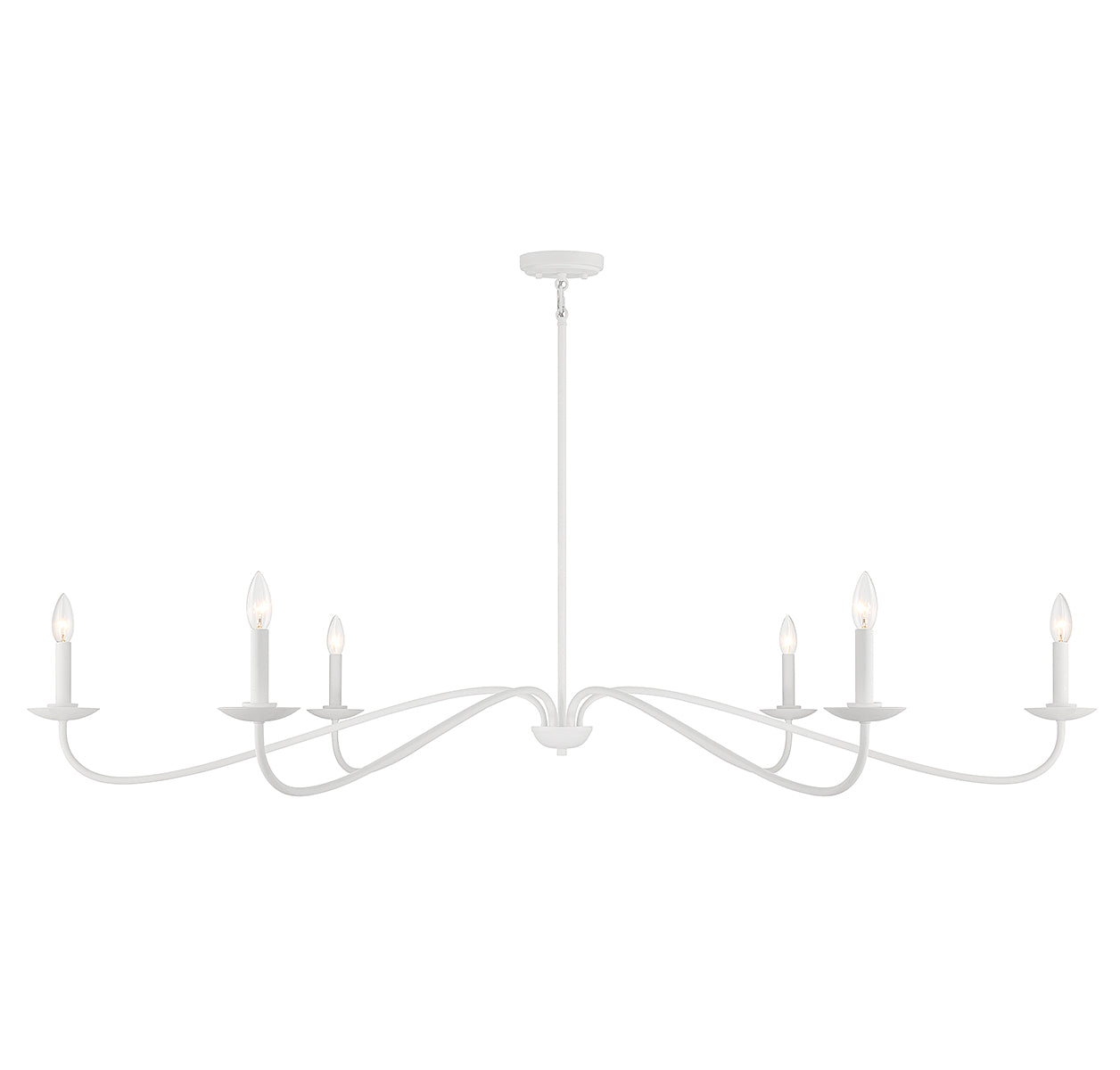 Meridian M100119 6-Light Chandelier