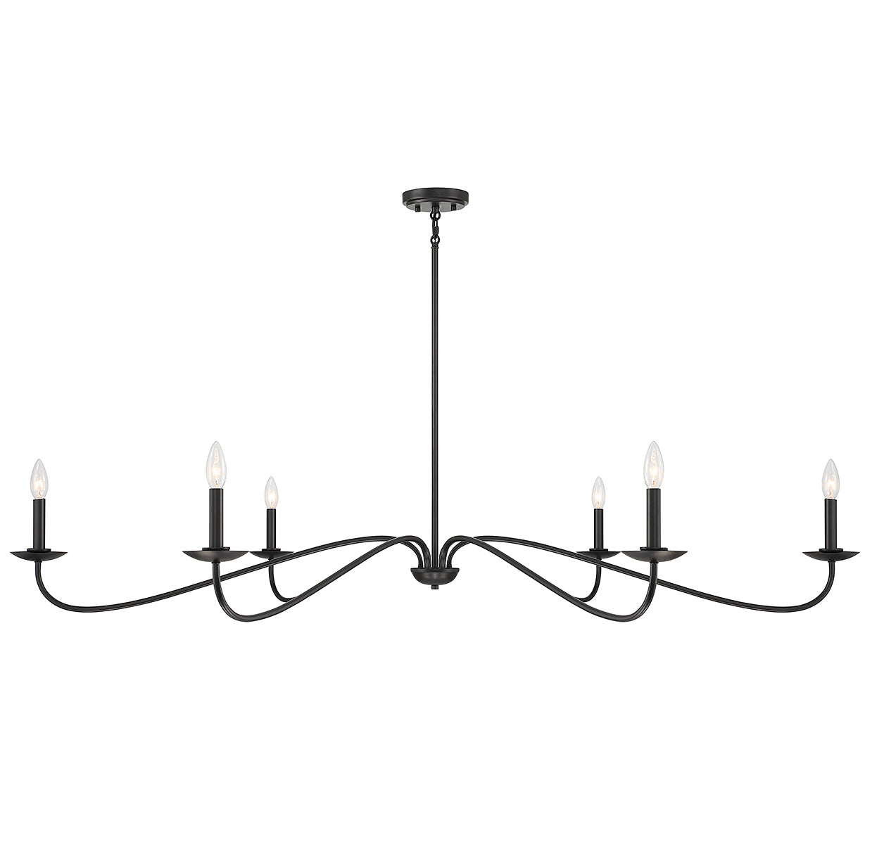 Meridian M100119 6-Light Chandelier