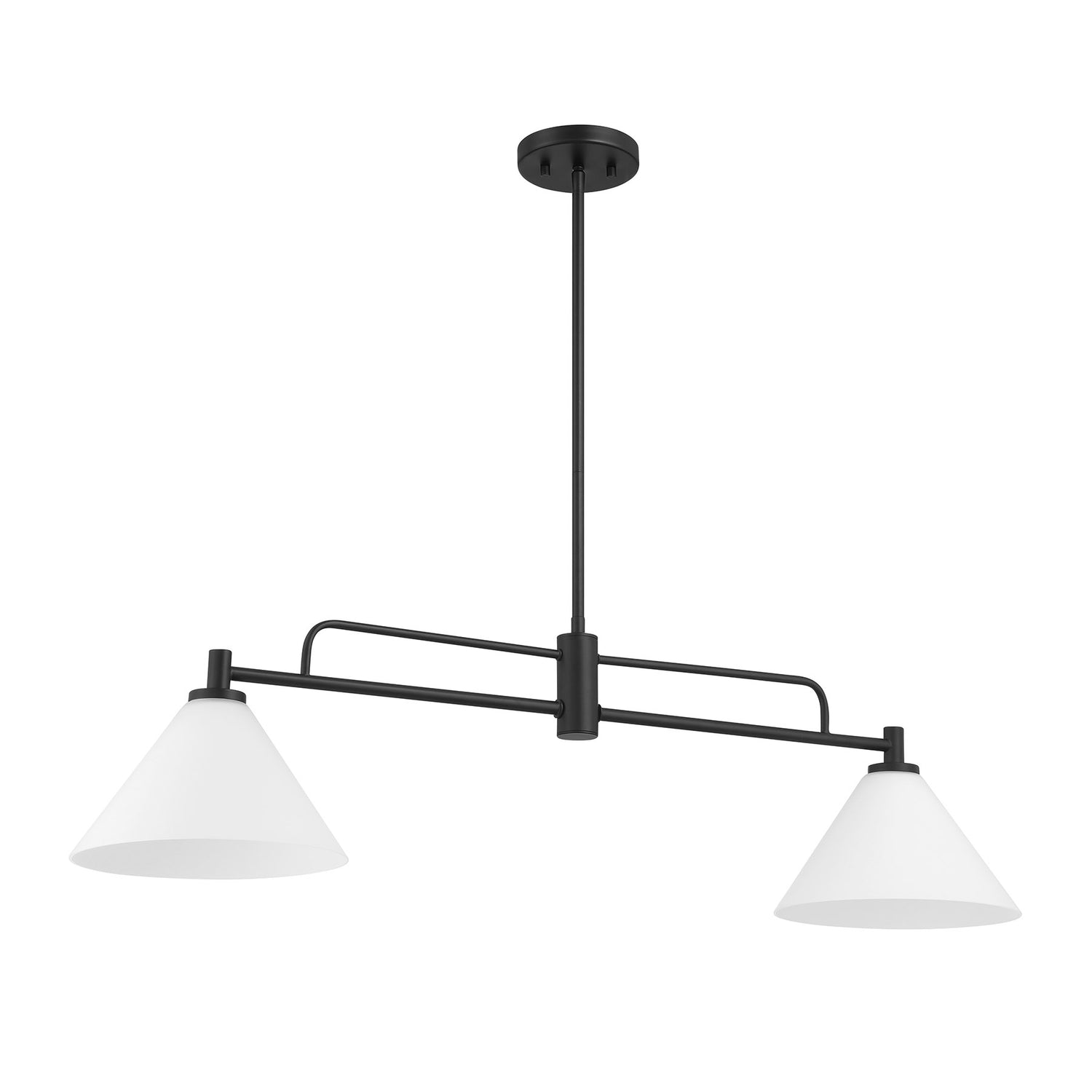 Meridian M100136 2-Light Linear Chandelier