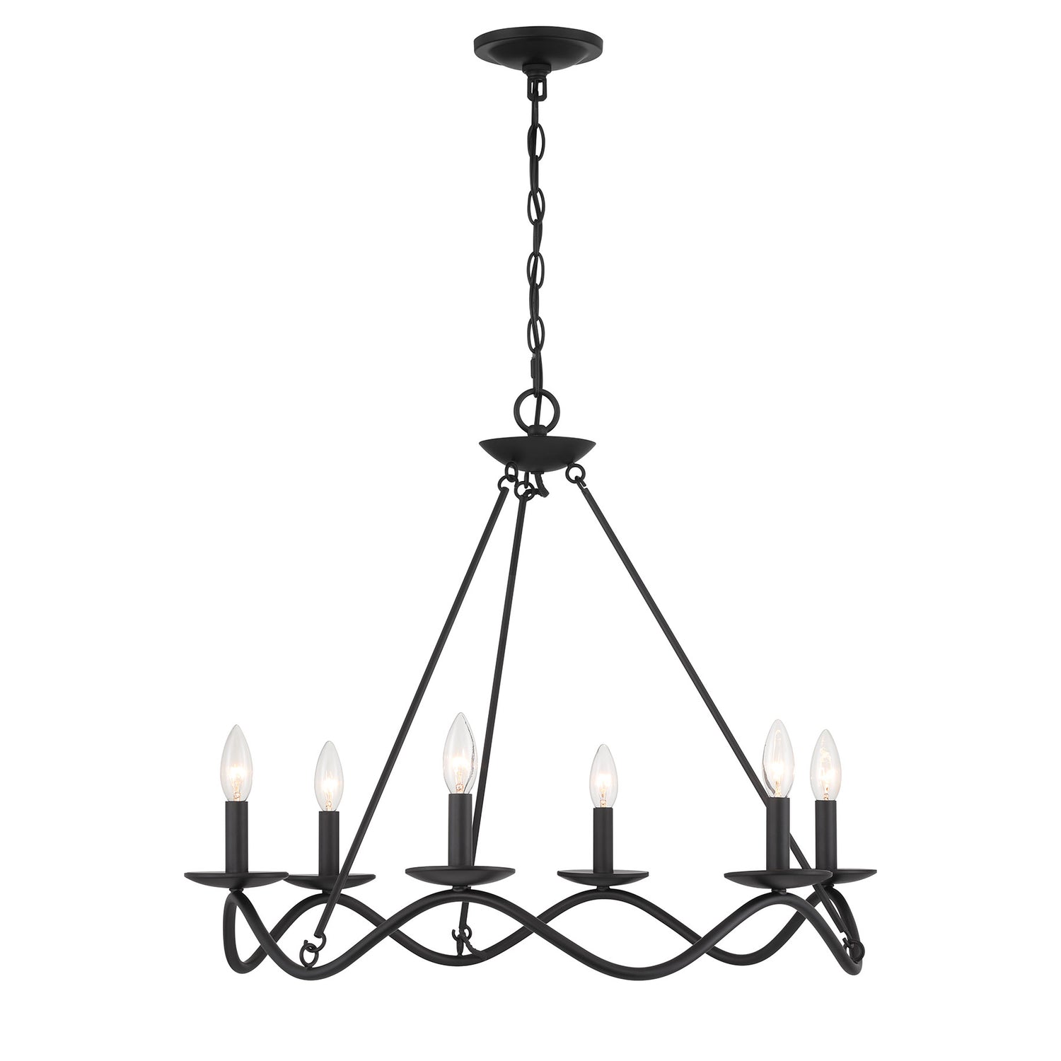 Meridian M100137 6-Light Chandelier