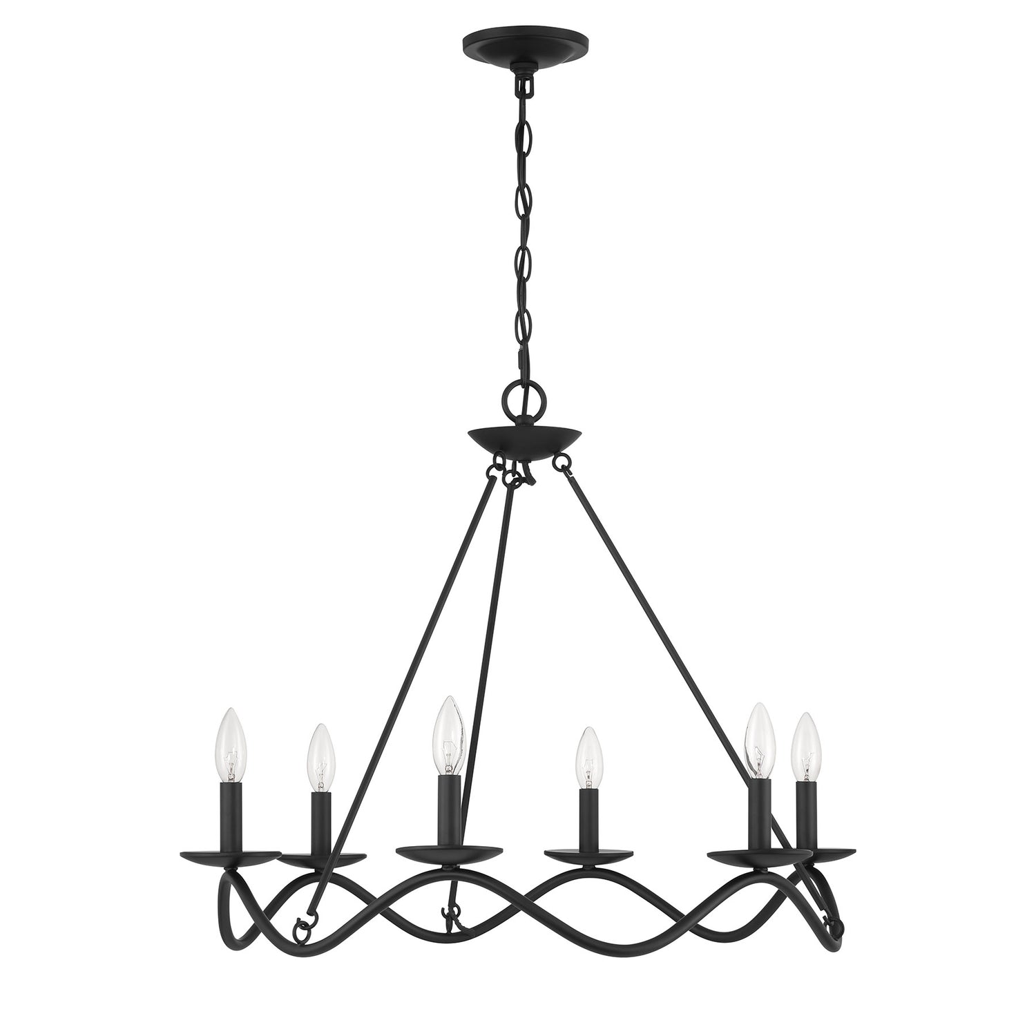 Meridian M100137 6-Light Chandelier