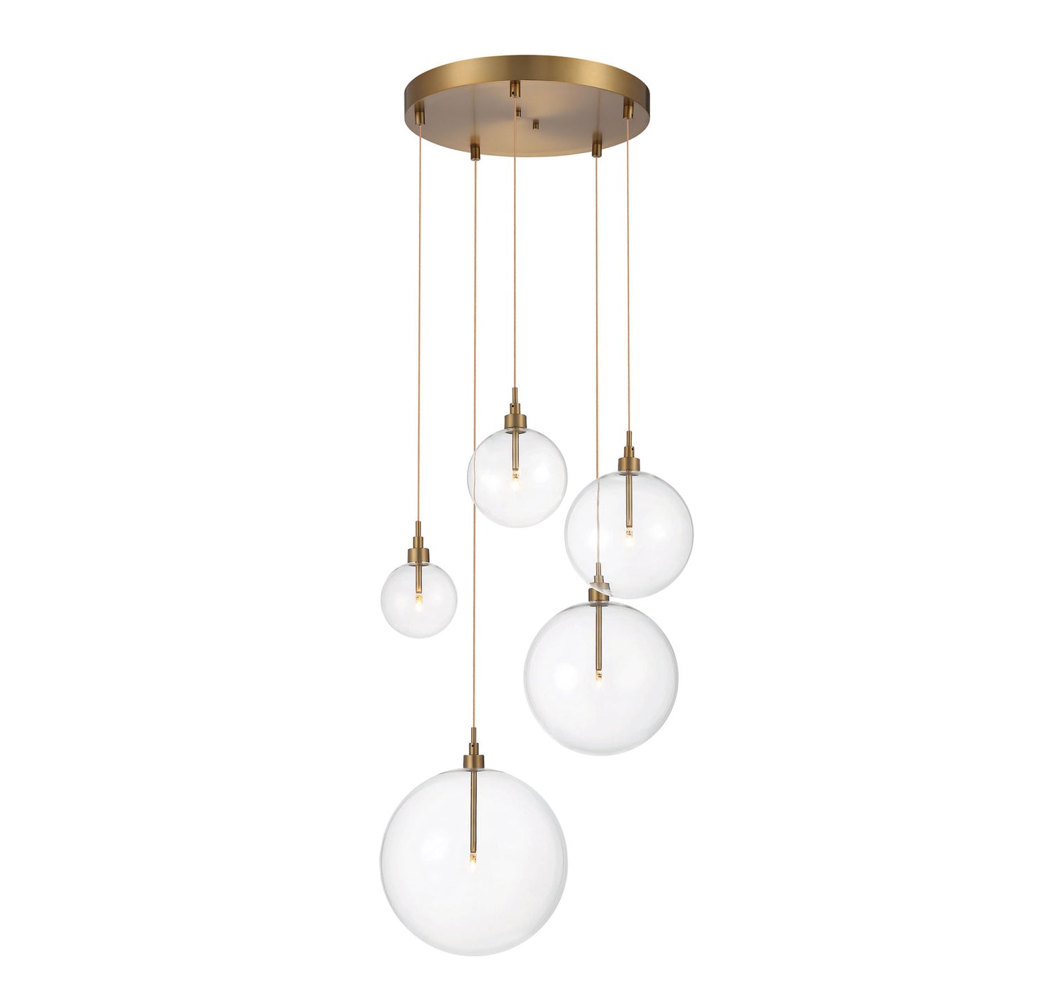 Meridian M10099 5-Light Pendant