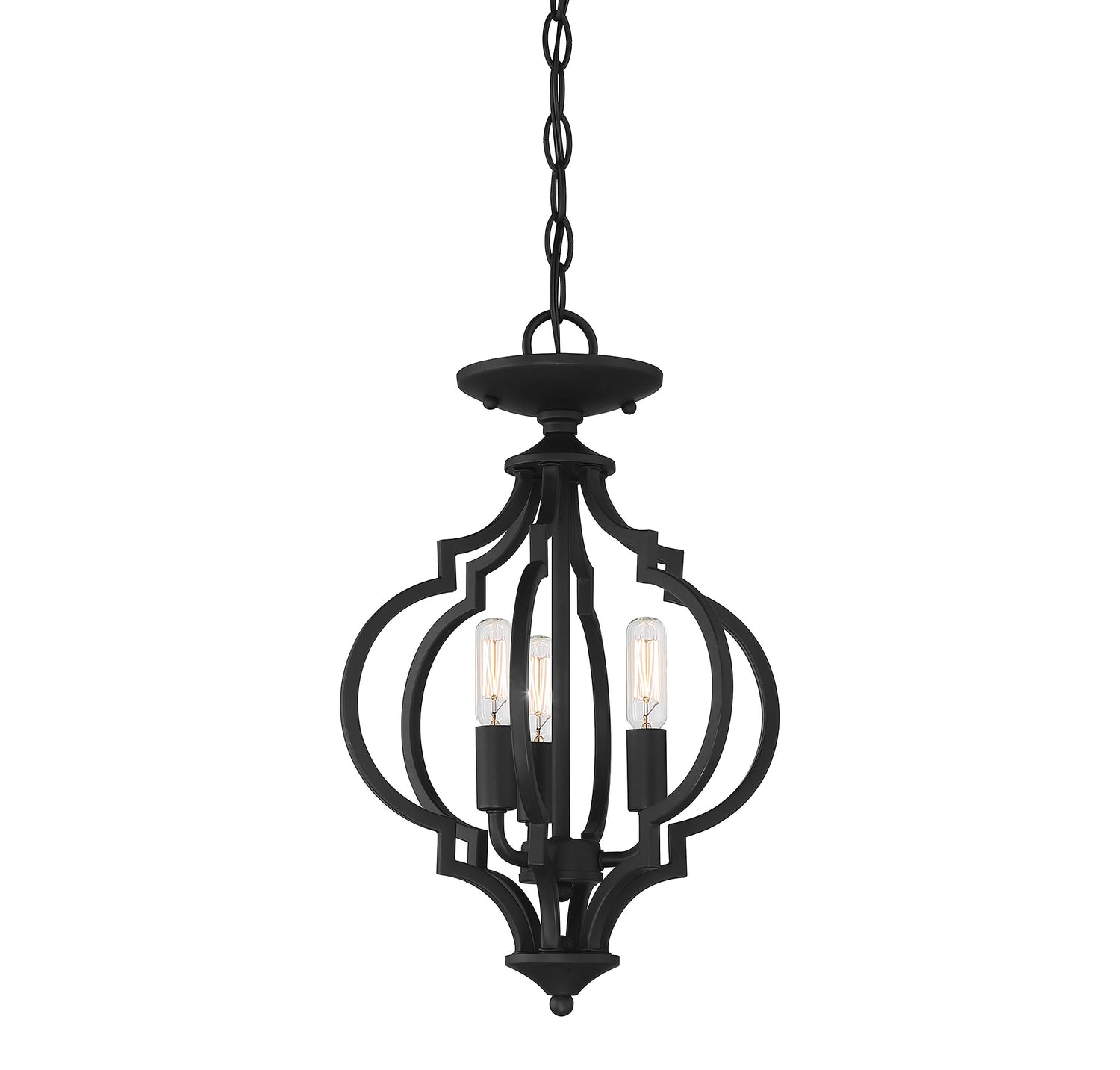 Meridian M60055 3-Light Convertible Semi-Flush or Pendant