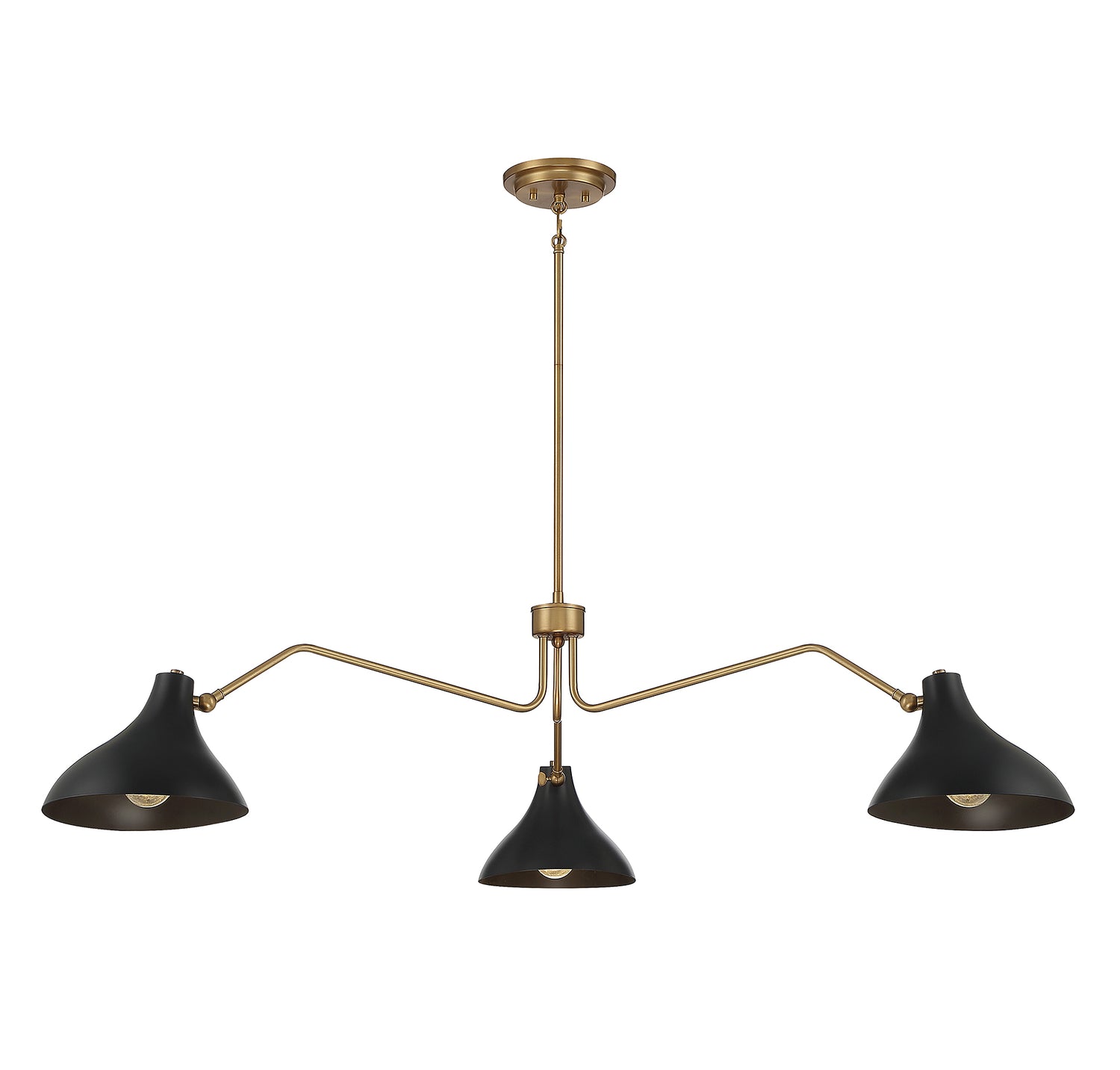 Meridian M7019MBK 3-Light Pendant