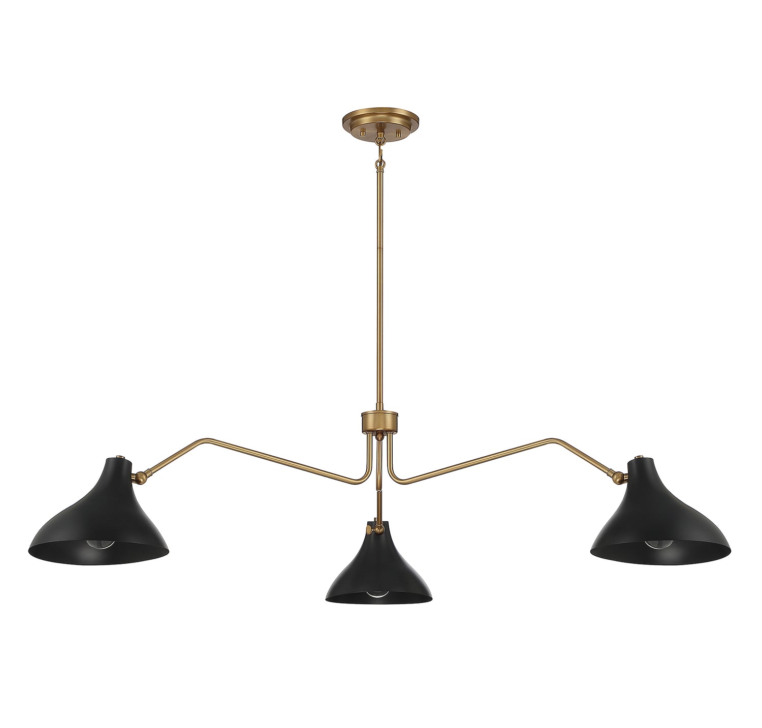 Meridian M7019MBK 3-Light Pendant