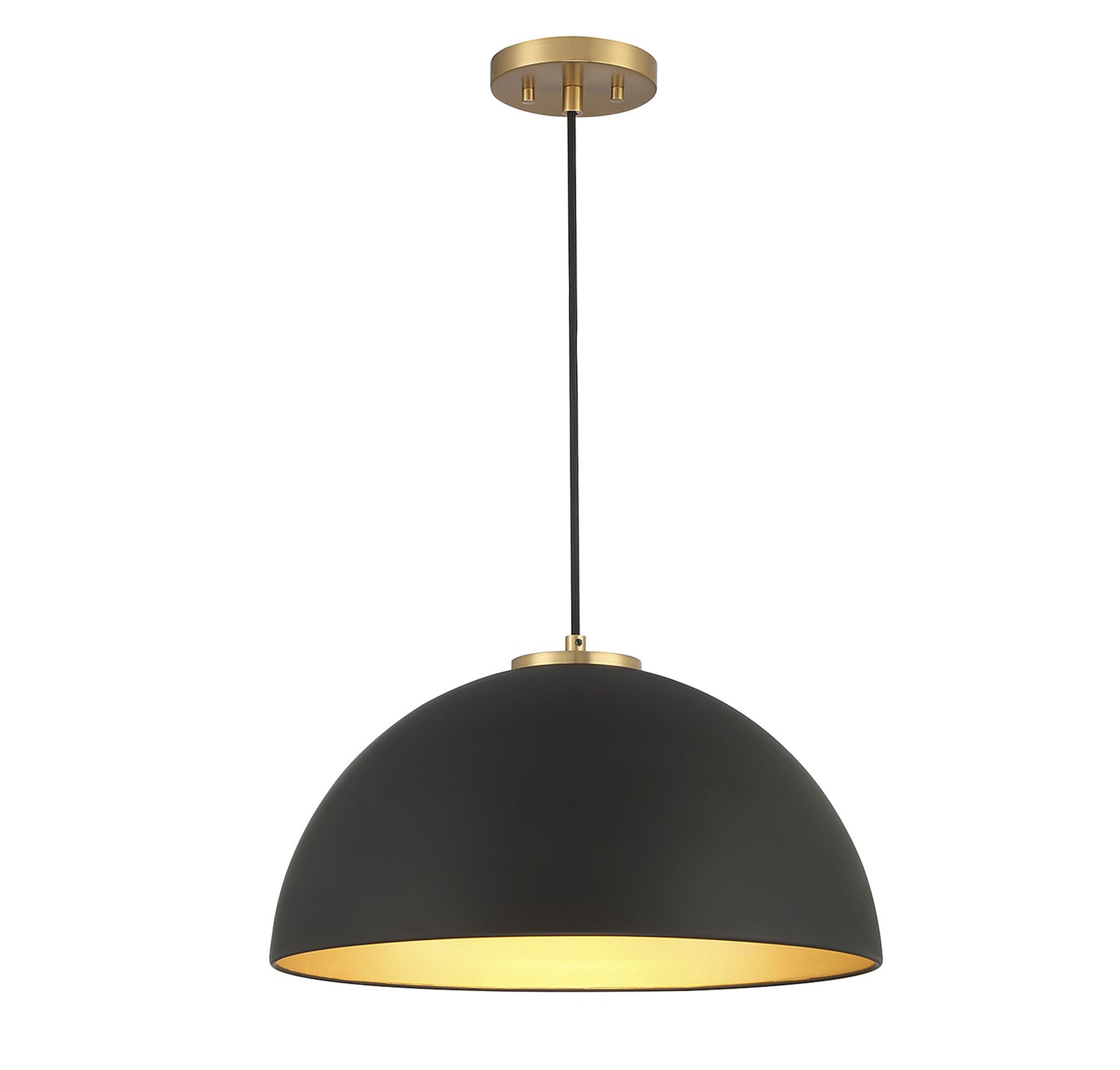Meridian M7024MBK 1-Light Pendant