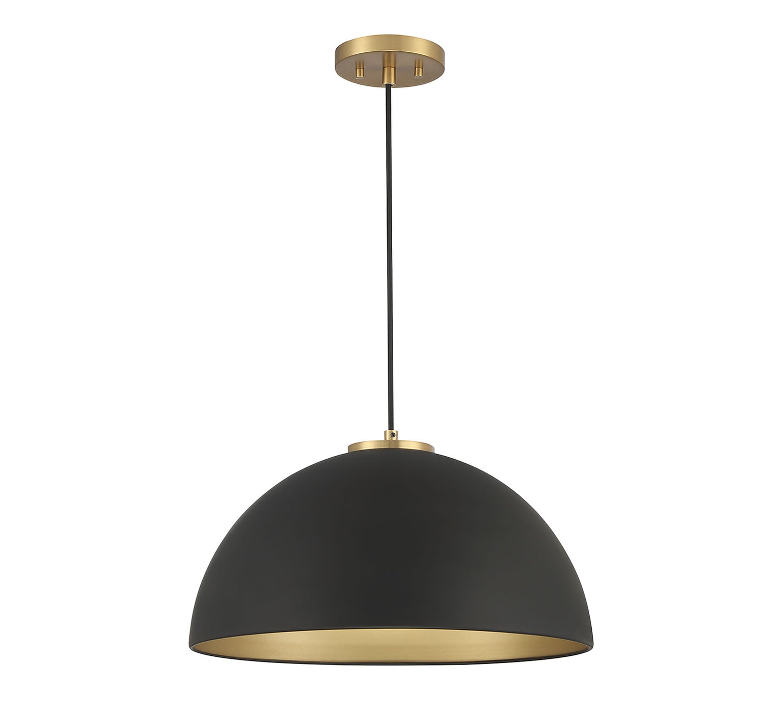 Meridian M7024MBK 1-Light Pendant